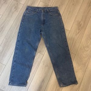 Men’s Carhartt Flannel-lined jeans-34x30